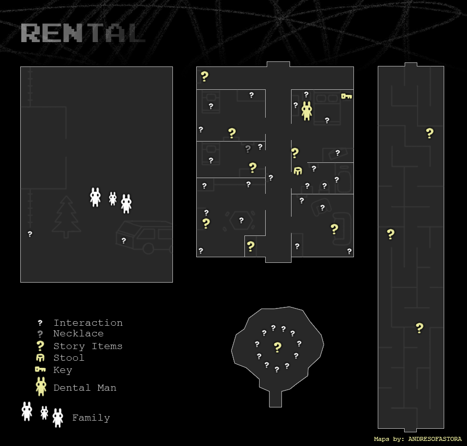 Rental Maps With Items and Interactions