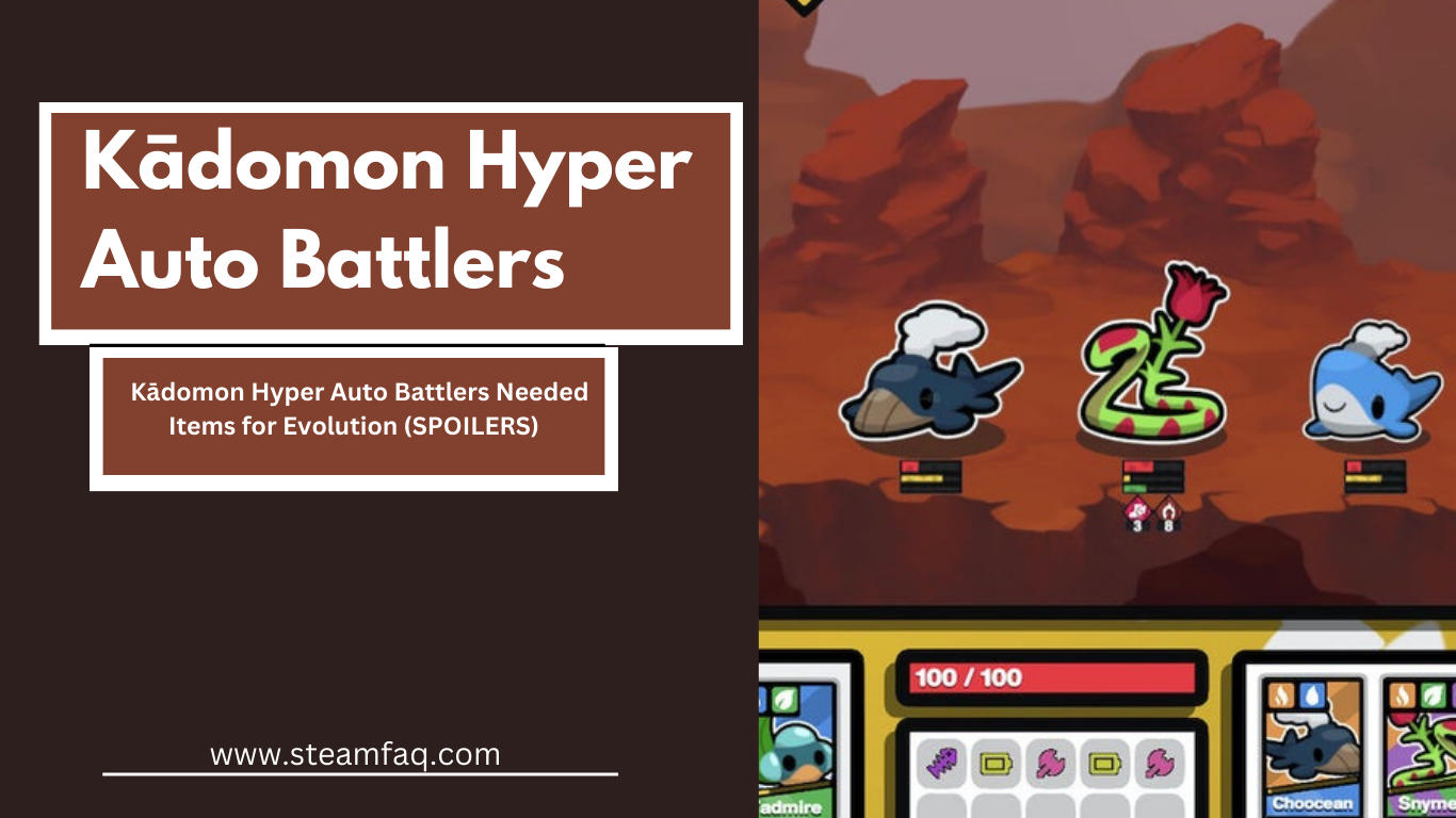 Kādomon Hyper Auto Battlers Needed Items for Evolution (SPOILERS)