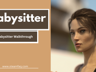 Babysitter Walkthrough