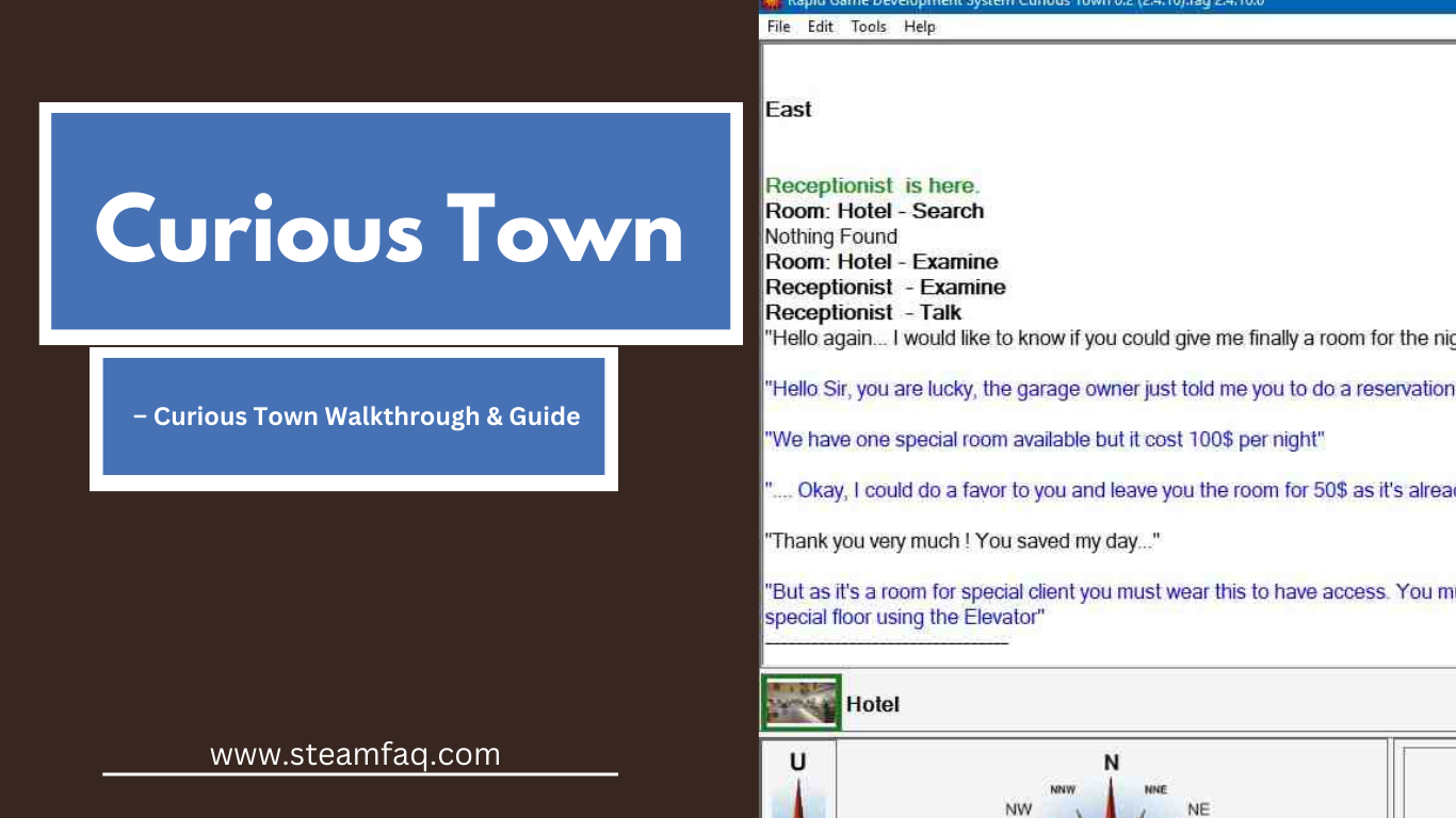 – Curious Town Walkthrough & Guide– Curious Town Walkthrough & Guide