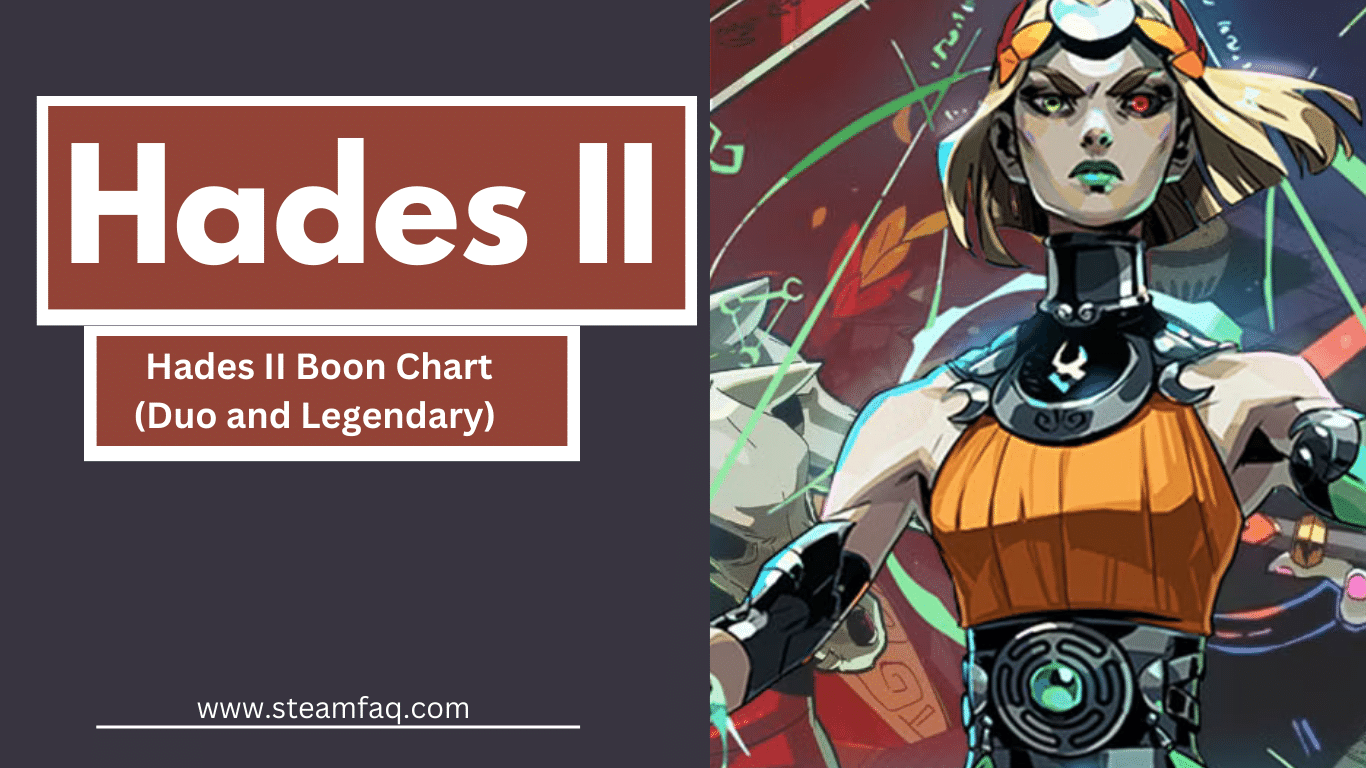 Hades II Boon Chart (Duo and Legendary)