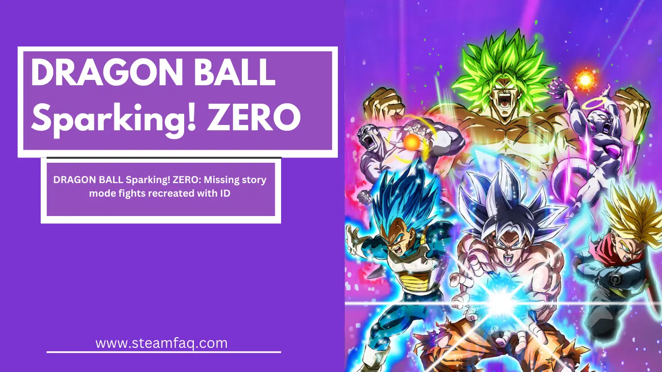 DRAGON BALL Sparking! ZERO: Missing story mode fights recreated with ID