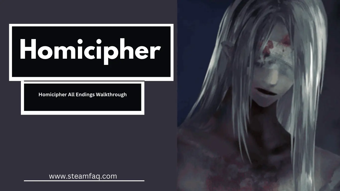 Homicipher All Endings Walkthrough