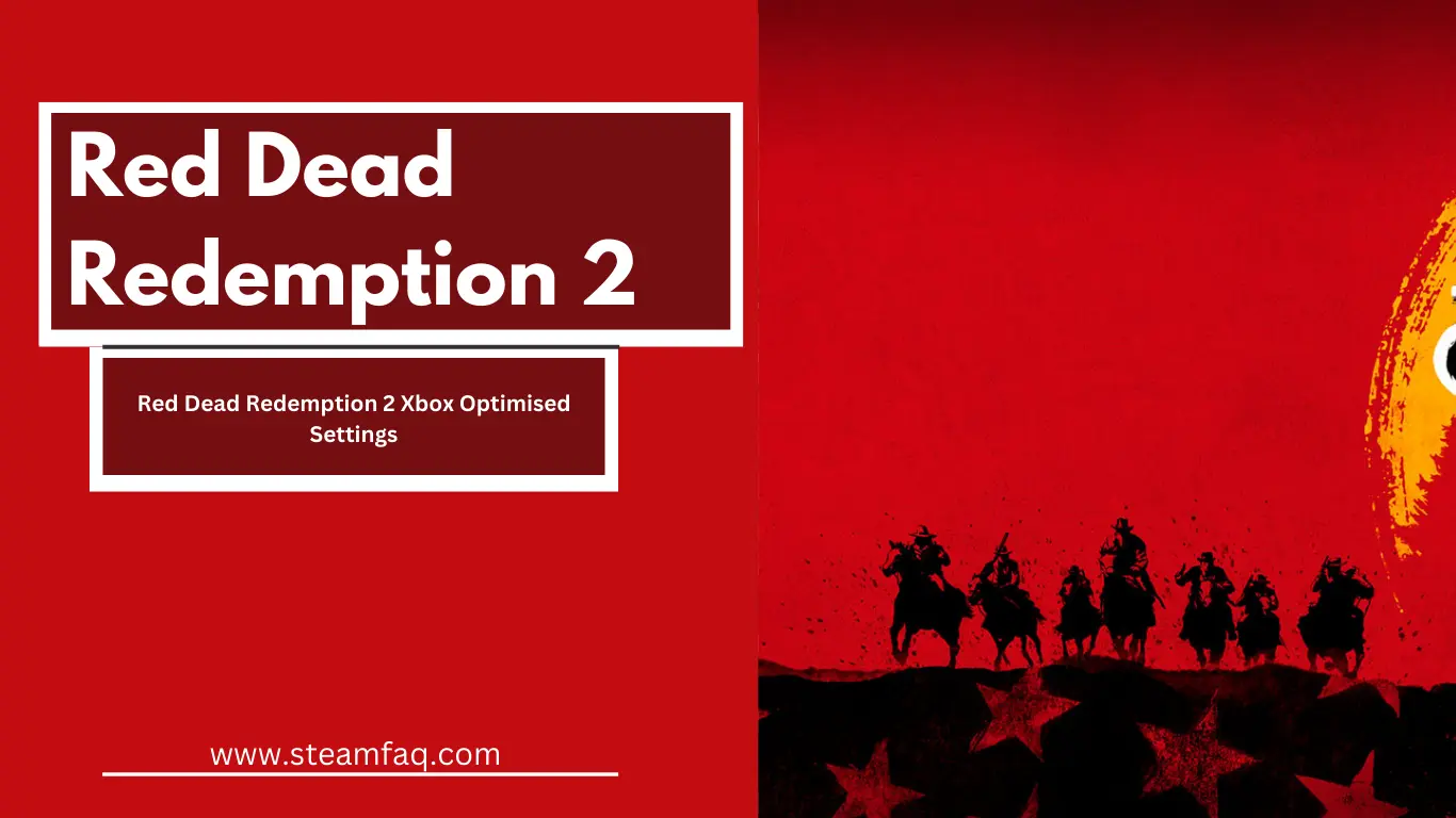 Red Dead Redemption 2 Xbox Optimised Settings