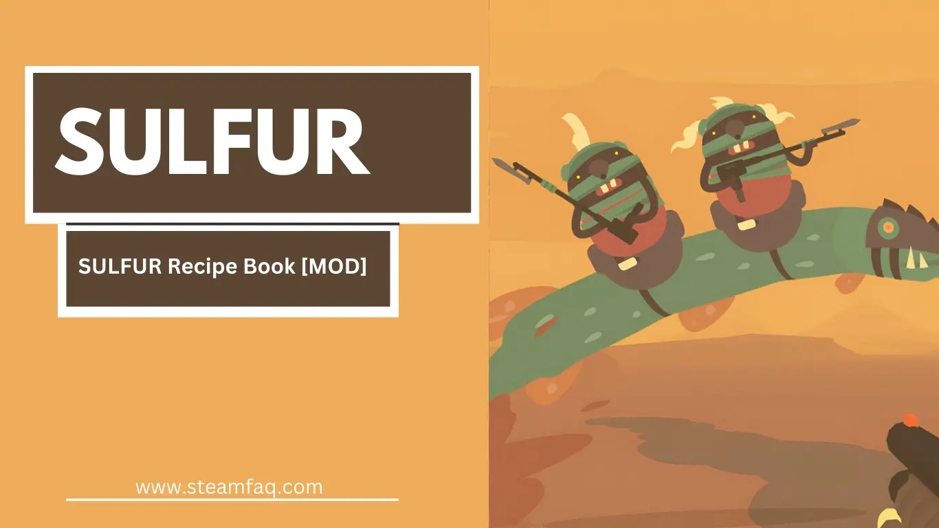 SULFUR Recipe Book [MOD]